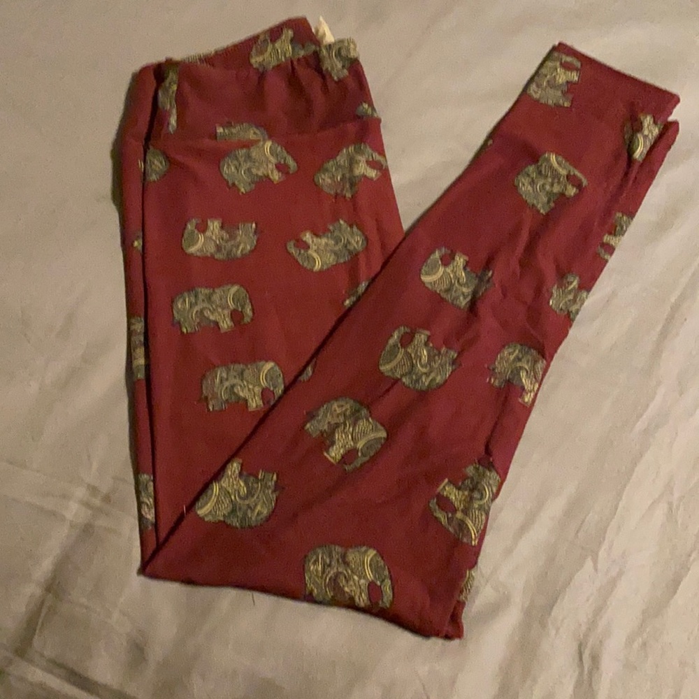 LuLaRoe elephant OS Leggings